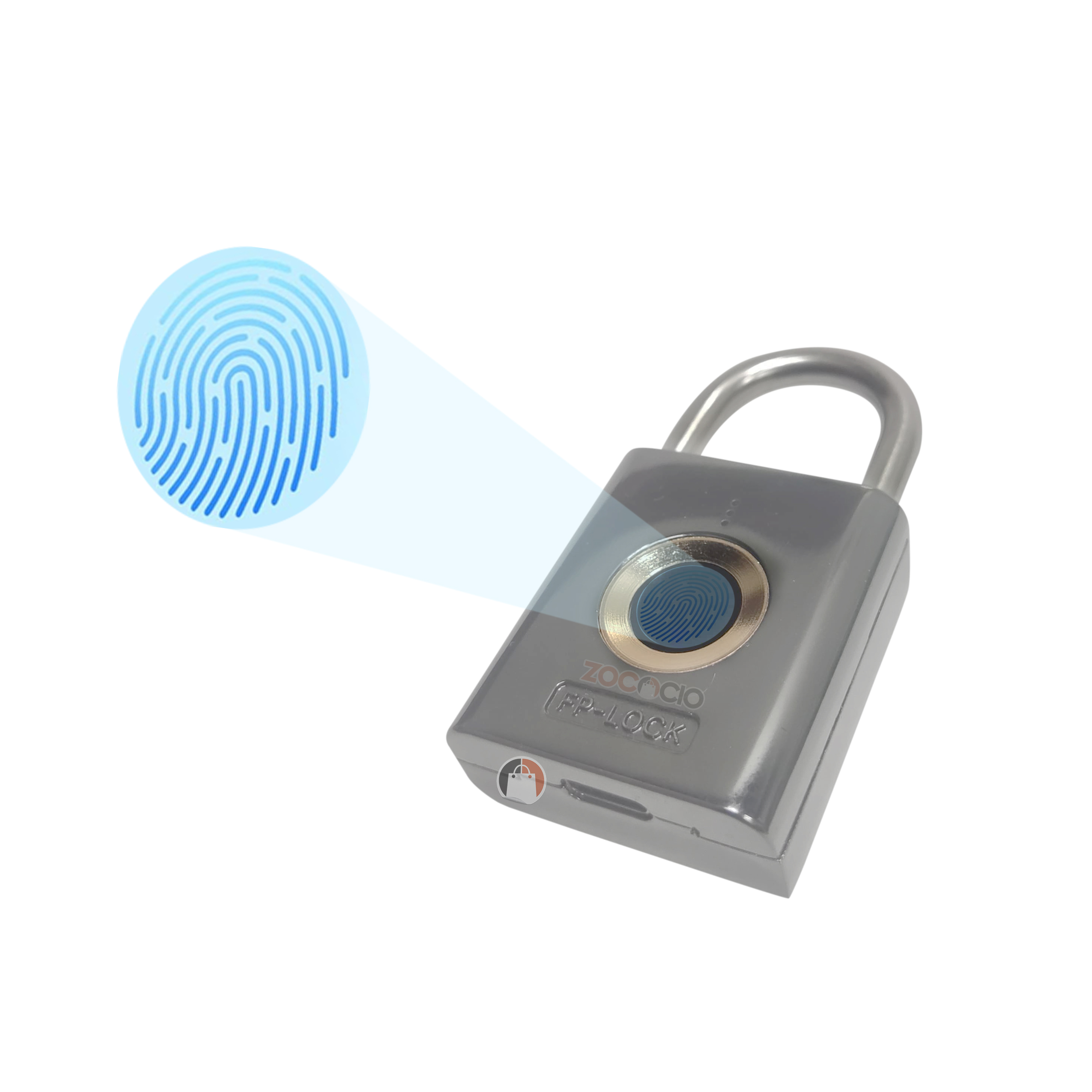 Candado De Huella Dactilar Seguridad